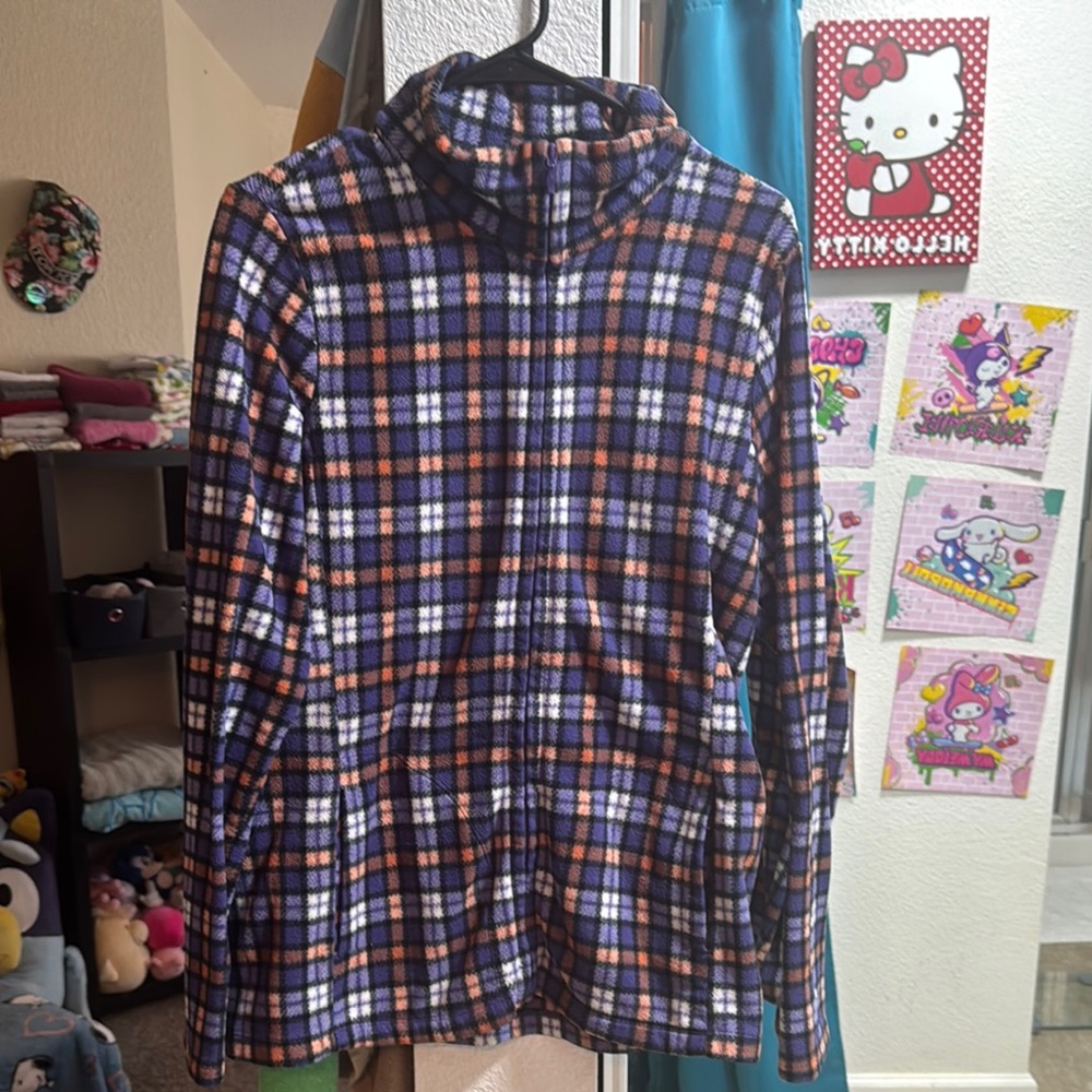 Uniqlo Kids Multicolor Plaid Jacket